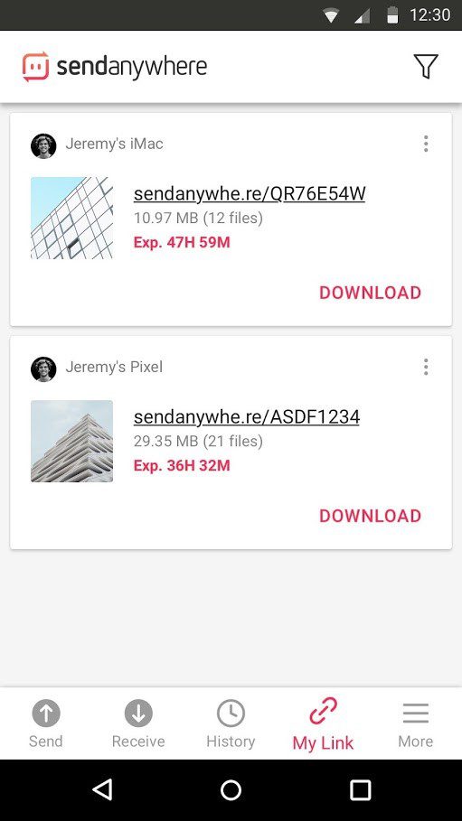 Send Anywhere скриншот 4
