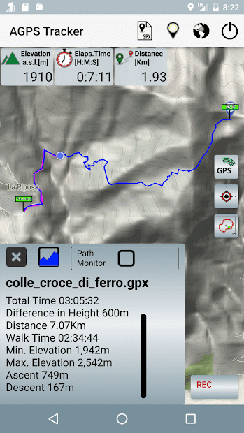 A-GPS Tracker скриншот 3