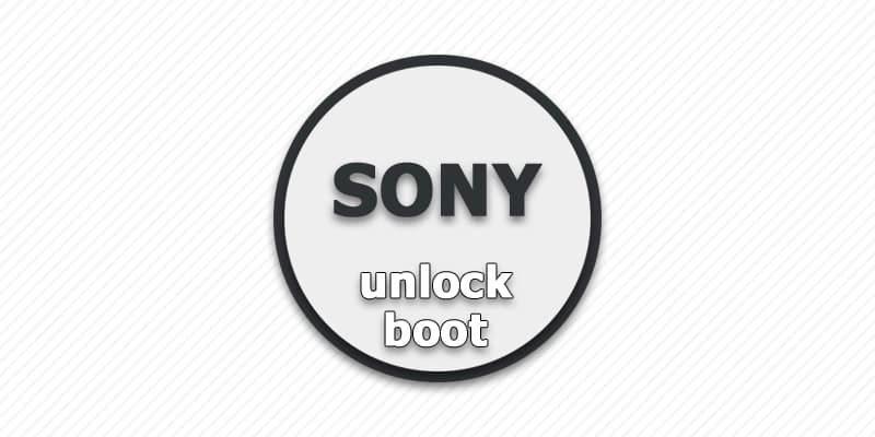 анлок бута Sony