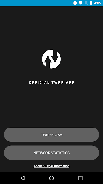 Official TWRP App скриншот 1