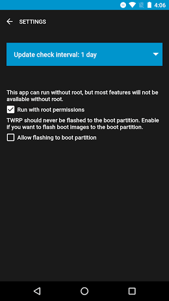 Official TWRP App скриншот 3