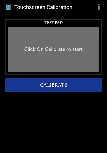 Touchscreen Calibration скриншот 1