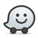 Waze - социальный навигатор logo