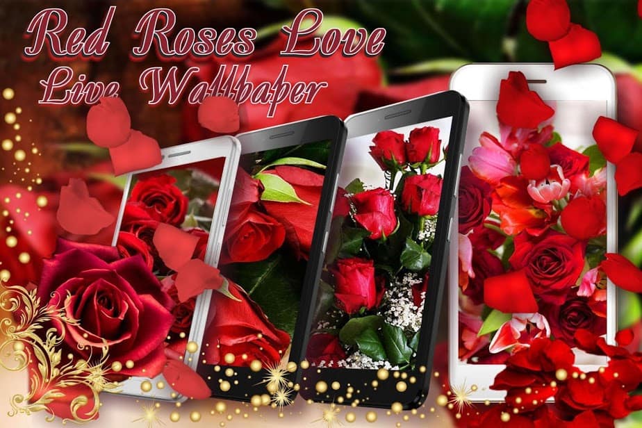 Красные Розы Любовь скриншот 1