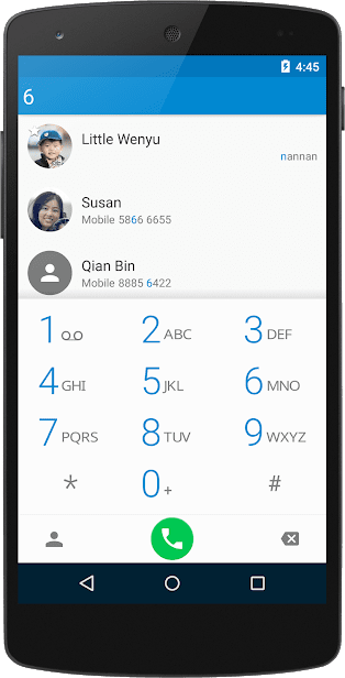 ExDialer - Dialer & Contacts скриншот 1