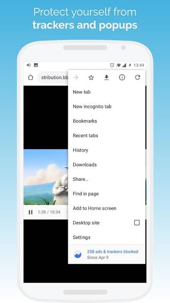 Kiwi Browser - Fast & Quiet скриншот 2
