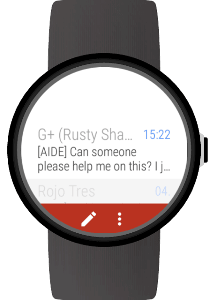 Mail for Wear OS (Android Wear) & Gmail скриншот 1