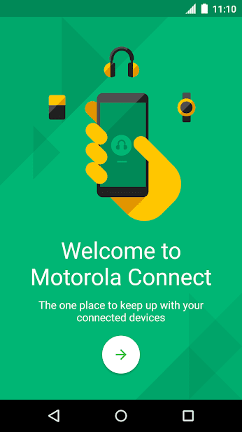 Motorola Connect скриншот 1