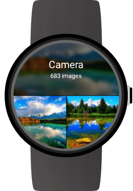 Photo Gallery for Wear OS (Android Wear) скриншот 1