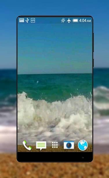 Море видео обои скриншот 2