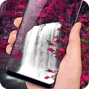 Waterfall Flower logo