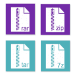 Rar Zip 7Zip проводник файлов, Частный сейф logo
