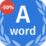 Aword: учите английский язык и английские слова logo
