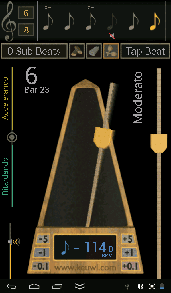 Metronome скриншот 1