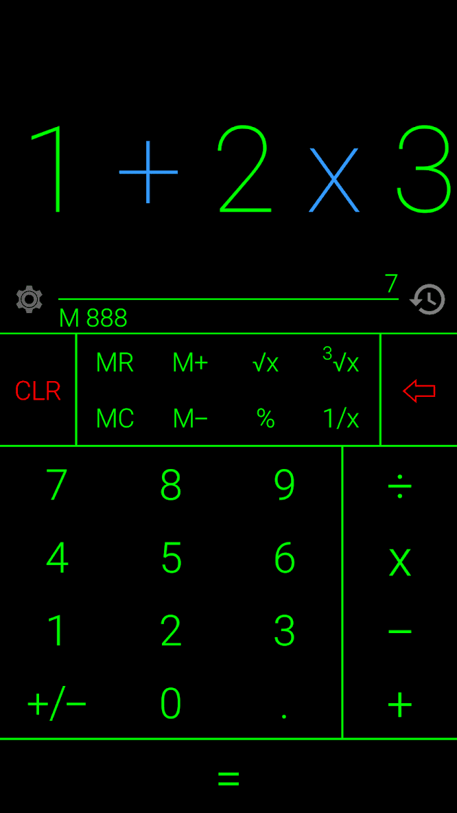 Калькулятор скриншот 1