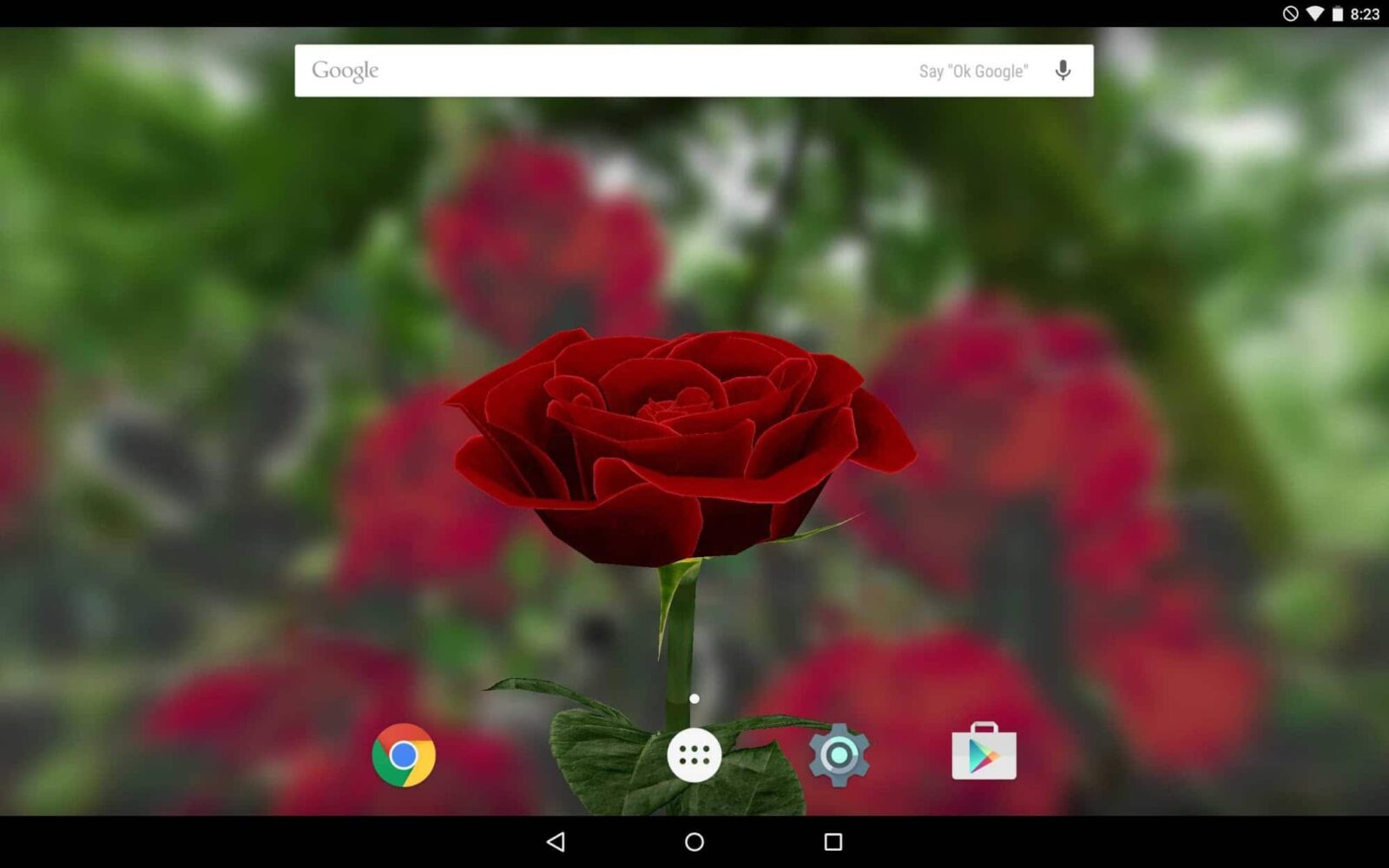 Роза 3D скриншот 4