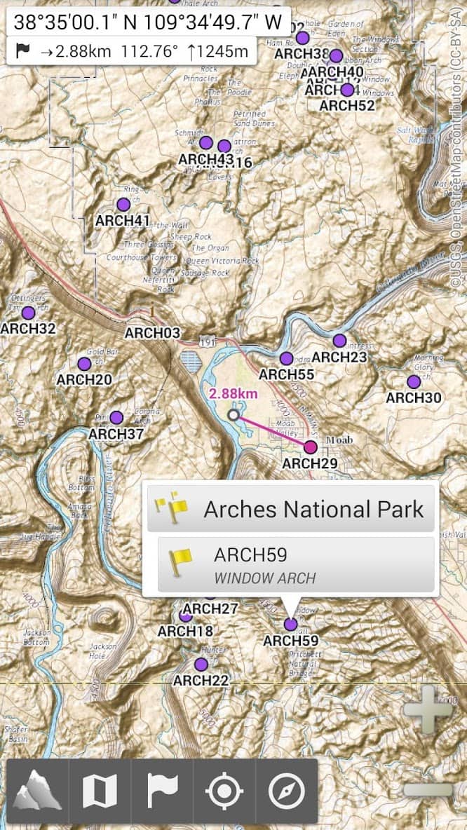 AlpineQuest Off-Road Explorer (Lite) скриншот 1
