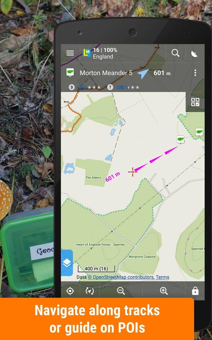 Locus Map Free - наружная GPS-навигация и карты скриншот 4