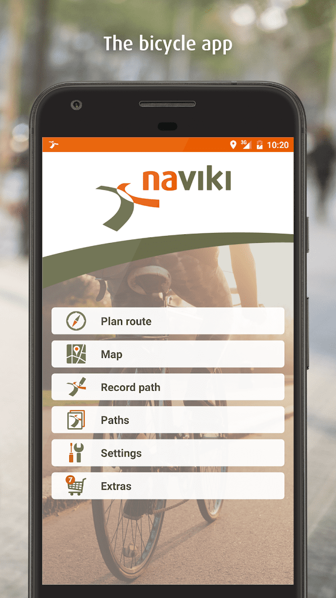 Naviki – Bike navigation скриншот 1