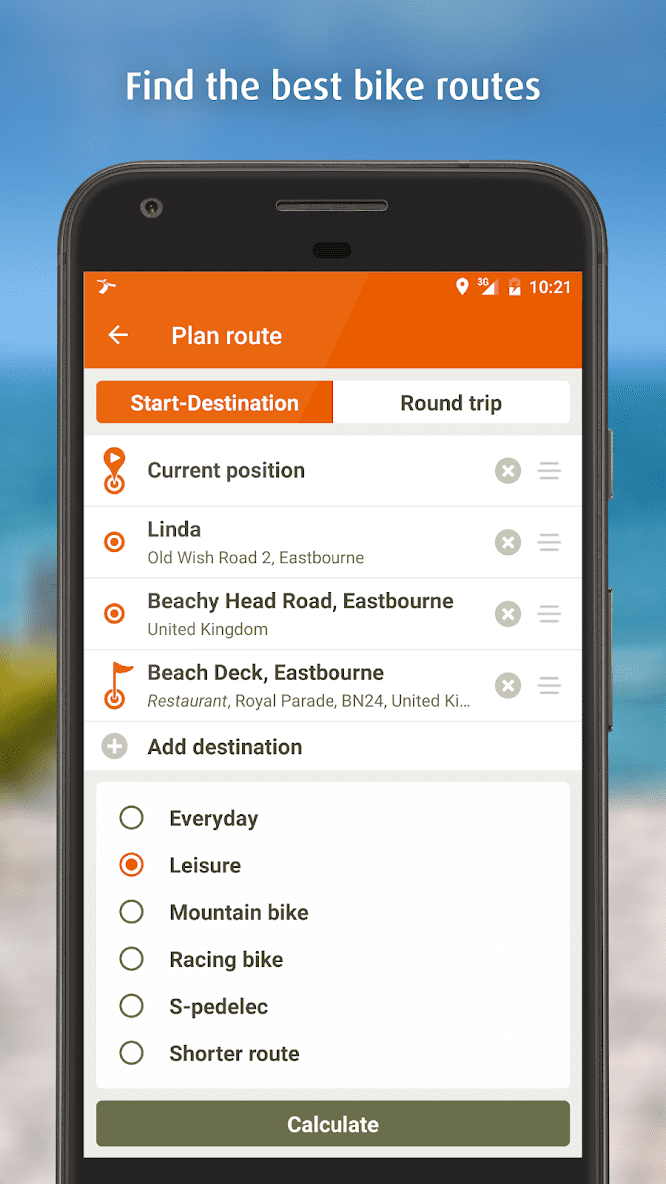 Naviki – Bike navigation скриншот 2