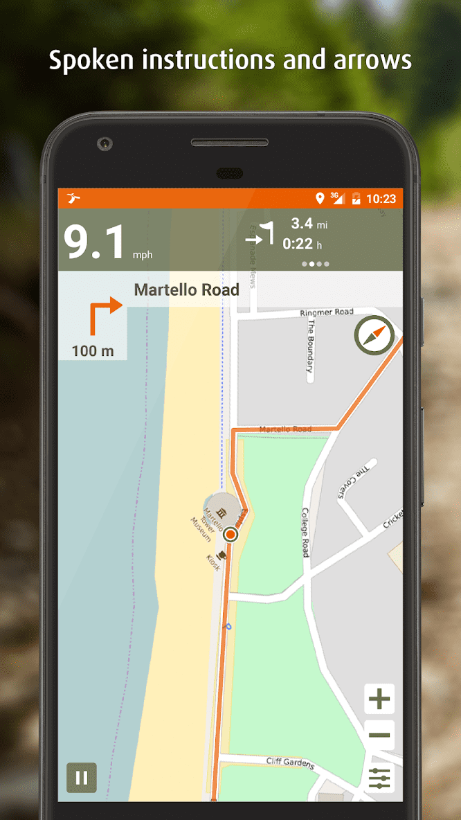 Naviki – Bike navigation скриншот 3