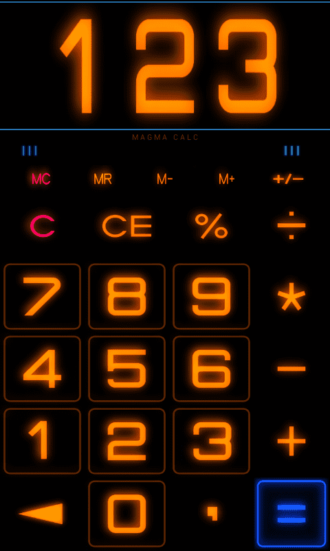 Калькулятор с процентами скриншот 2