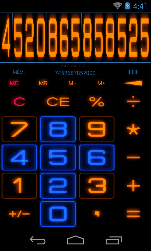 Калькулятор с процентами скриншот 4