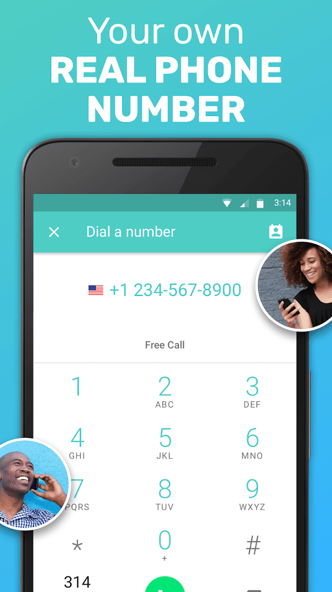 FreeTone Free Calls & Texting скриншот 2