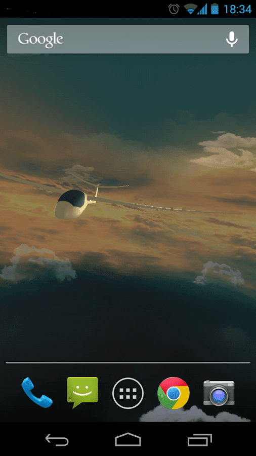 Полет в облаках 3D с погодой скриншот 3
