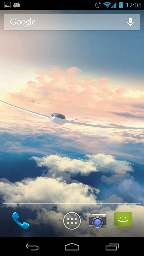 Полет в облаках 3D с погодой скриншот 4