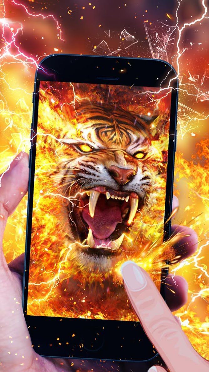 Свирепый огненный тигр скриншот 2