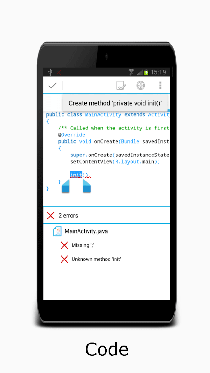 AIDE - IDE for Android Java C++ скриншот 3