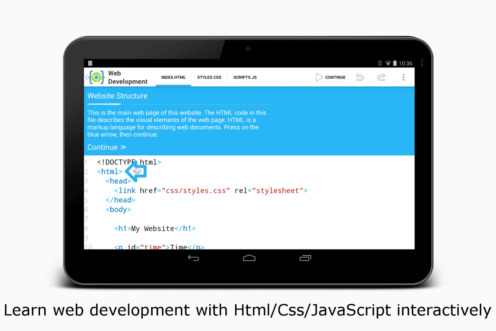 AIDE Web - HTML, CSS, JavaScript скриншот 4