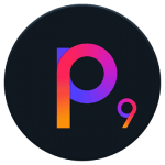 P 9.0 Launcher - 9.0 Pie Launcher logo