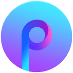 Super P Launcher for P 9.0 launcher, theme logo