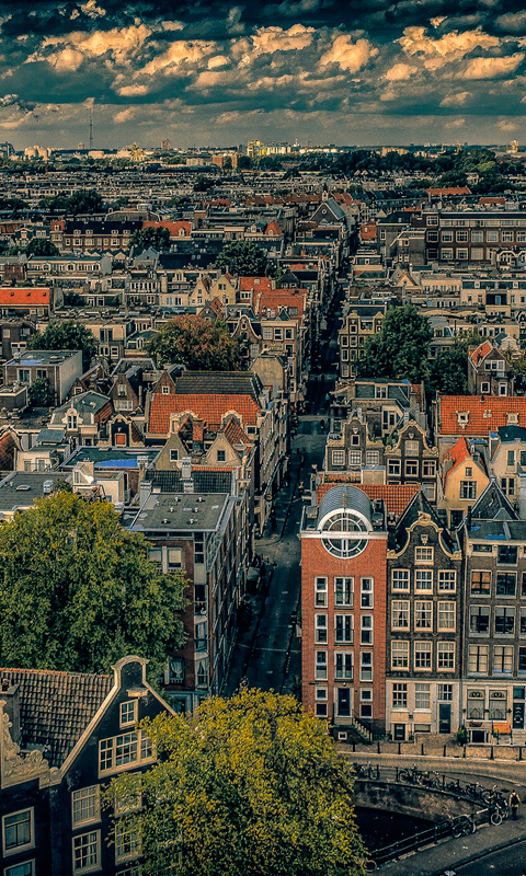 Город Амстердам обои (фоны и темы) скриншот 2