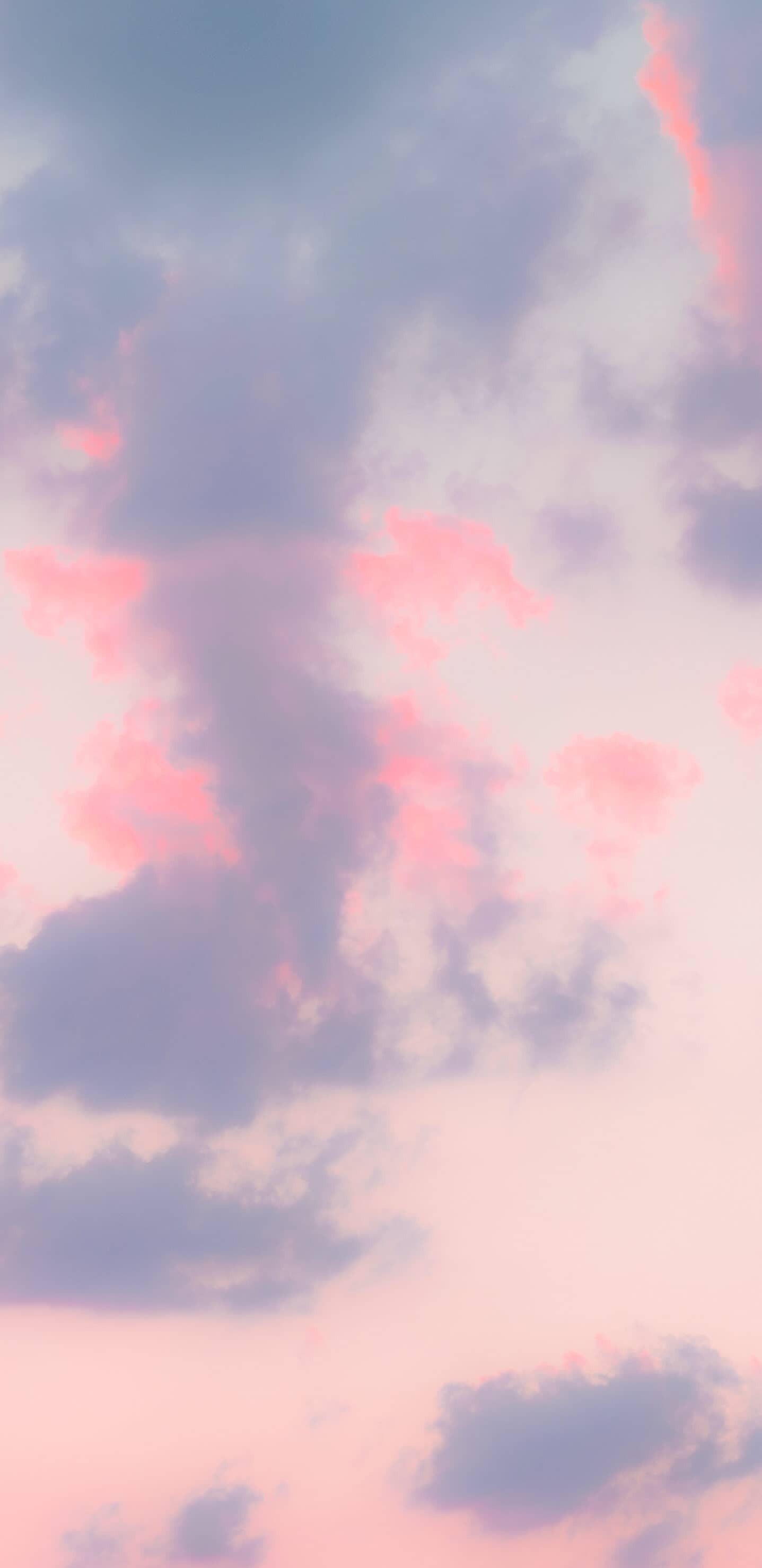 Vibrant pastel sky background