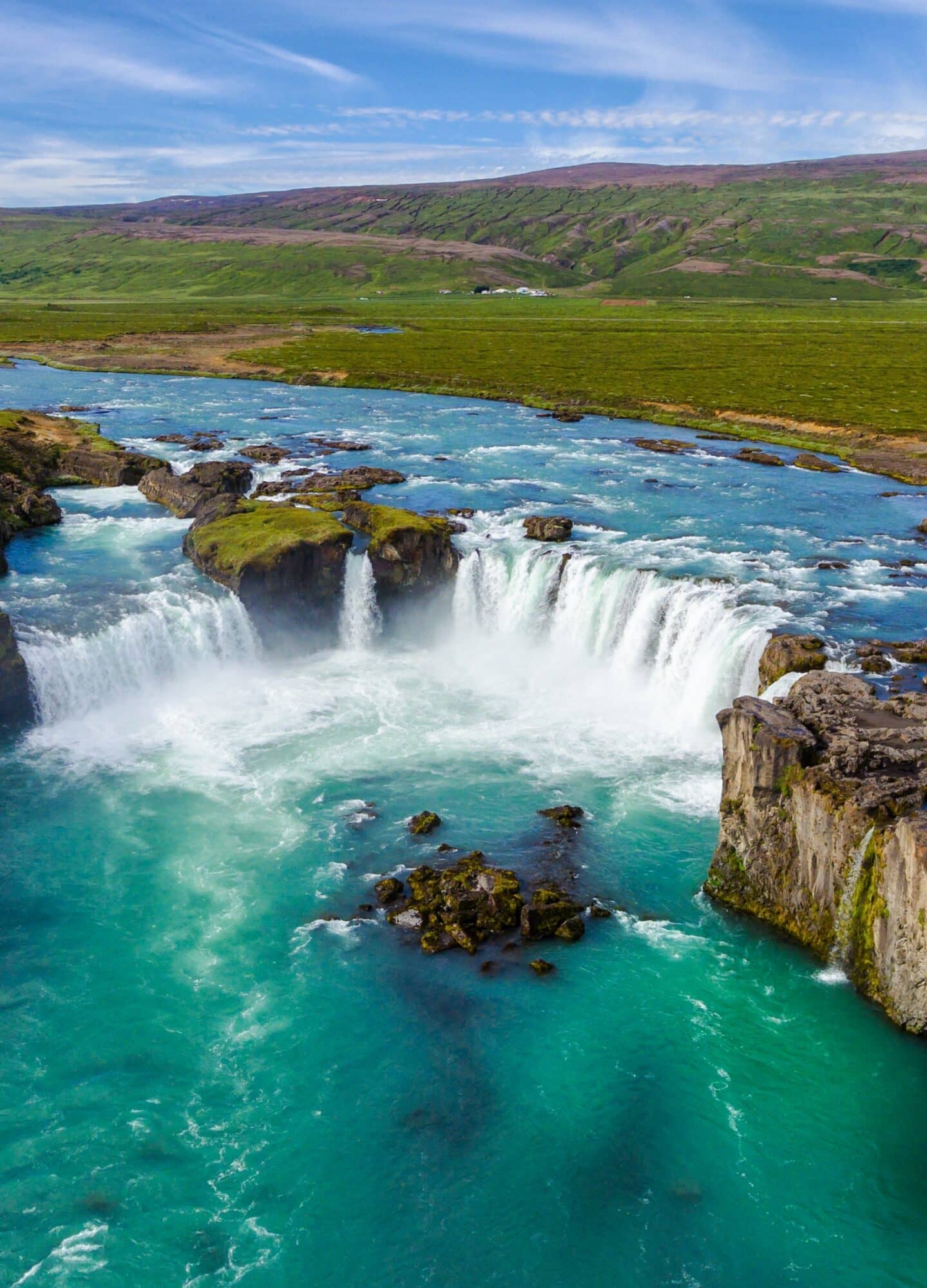 обои водопад