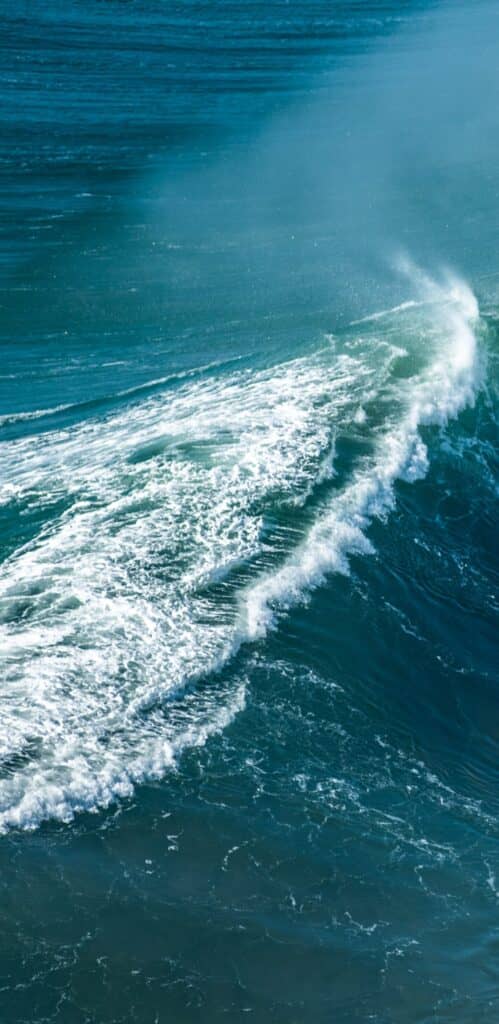 обои морская волна