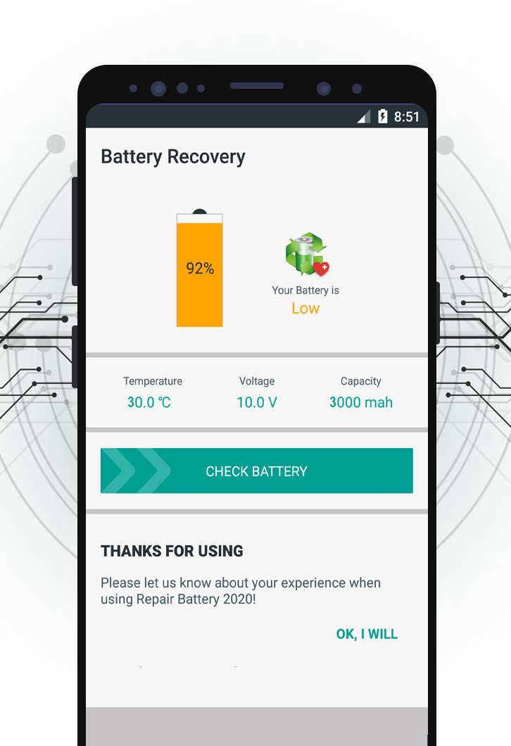 Battery Recover скриншот 1