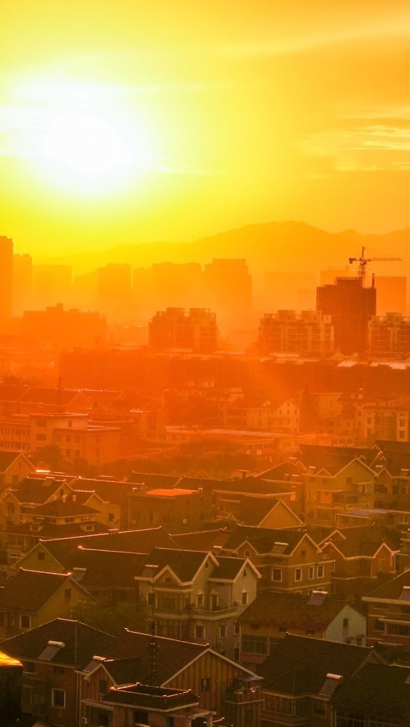 обои рассвет