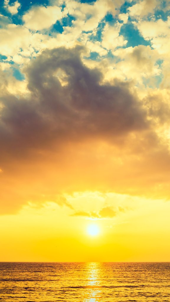 обои морской рассвет