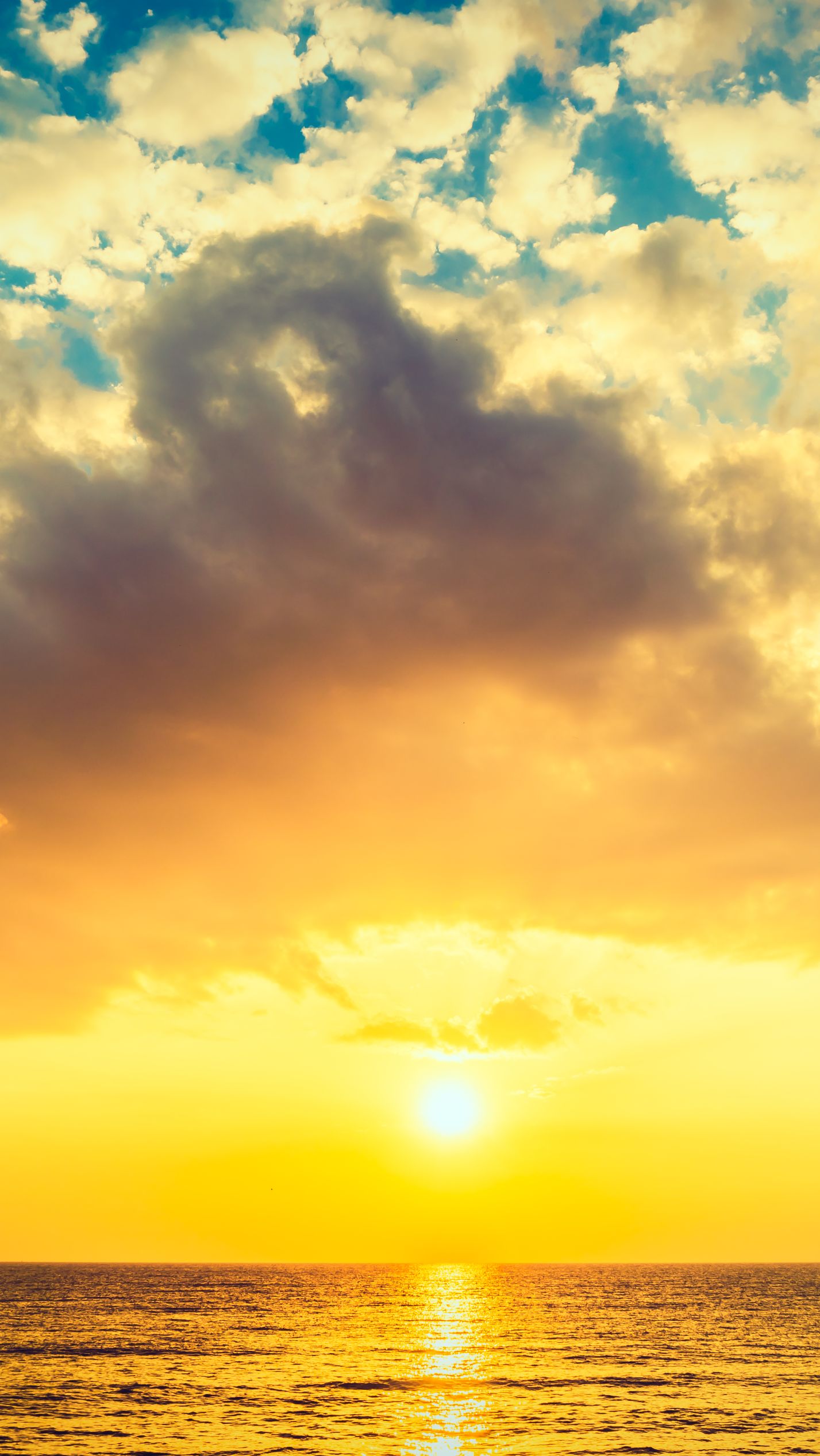 обои морской рассвет