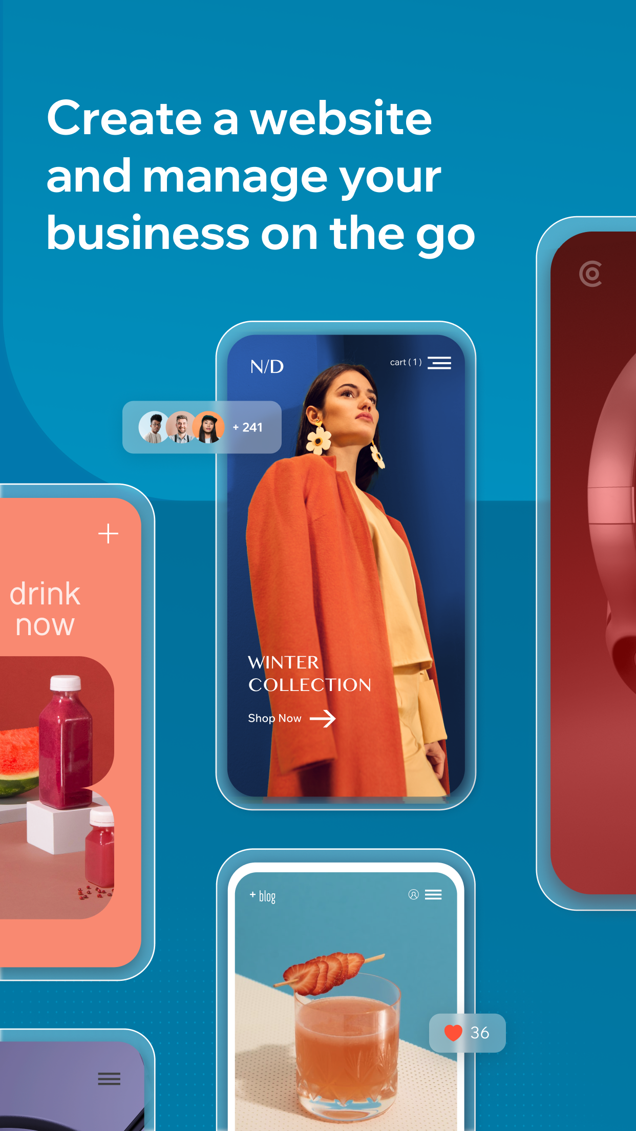 Wix скриншот 1