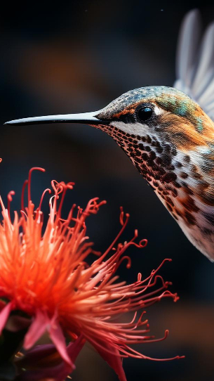 обои птичка